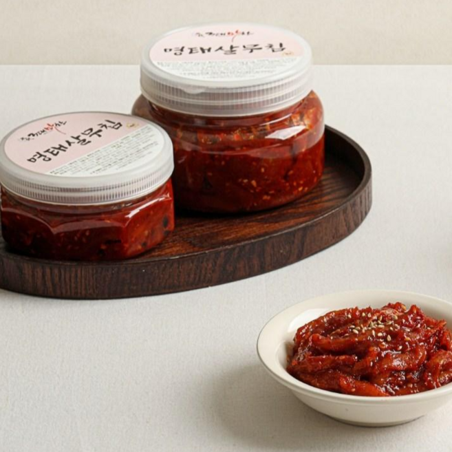 명태회무침 명태무침 명태식혜 코다리무침, 1개, 250g