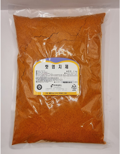 희성푸드 핫염지제, 1개, 2kg