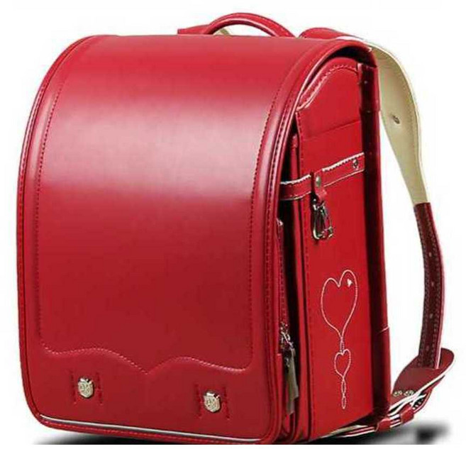 고급 란도셀 책가방 백팩 초등 가방 초등생 입학선물 란도셀가방, 와인레드, 1개