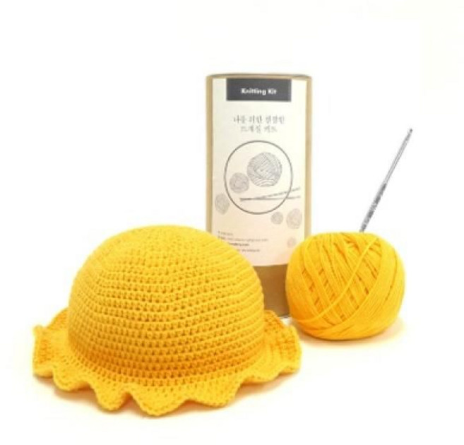 아기 꽃잎 모자 - Knitting Kit