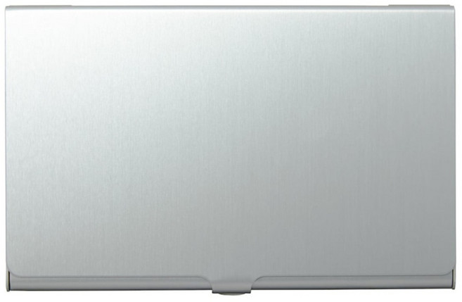 무인양품 알루미늄 명함 카드 케이스 일본 MUJI