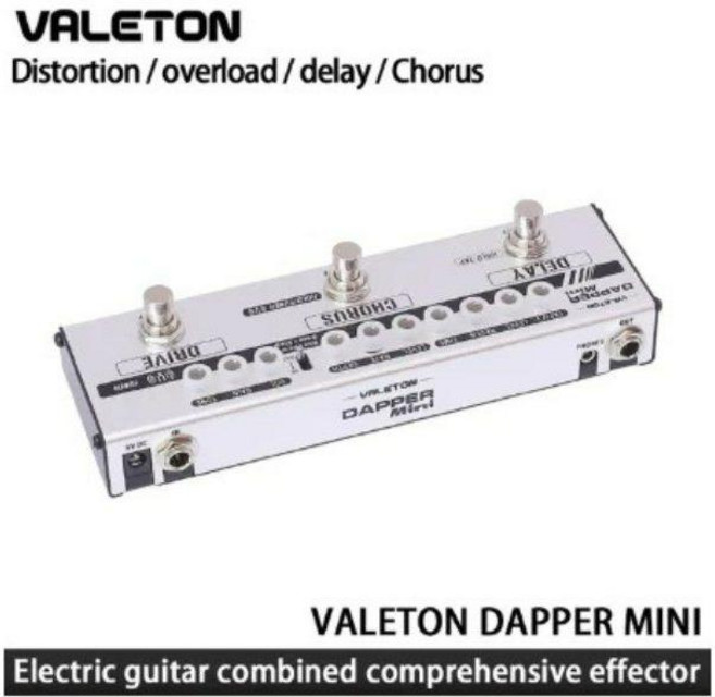 VALETON DAPPER 멀티 이펙트 프로세서 페달 지연 오버드라이브