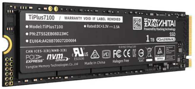 메모리 카드2TB 메모리 PCIE4.0 SSD 솔리드 스테이트 드라이브 메모리, 2TB