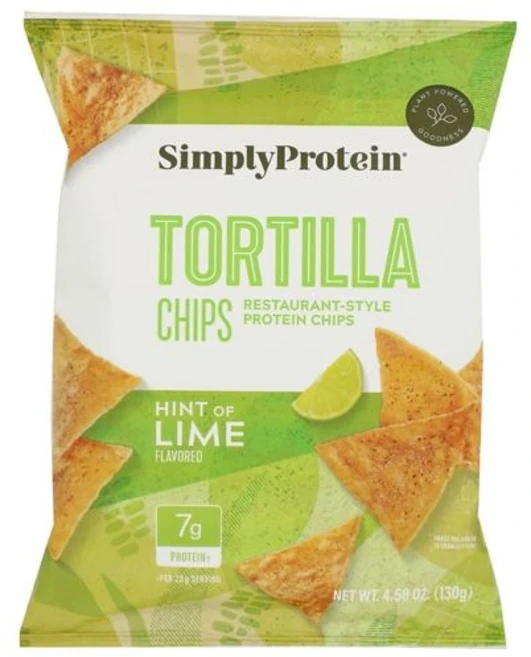 토르티야 칩 - 레스토랑 스타일 프로틴 칩 라임 향 -- 1 Tortilla Chips - Restaurant Style Protein Chips Hint of Lime -- 4., 1개 - 쿠팡