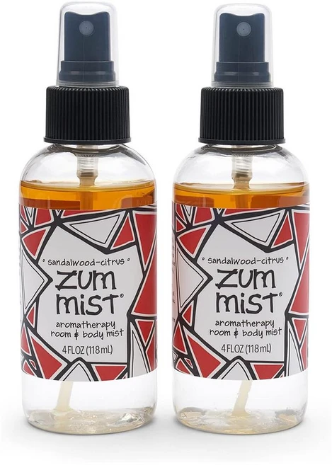 줌 샌달우드 시트러스 룸 앤 바디 스프레이 118ml 2팩 Zum Mist Room and Body Spray Sandalwood-Citrus, 2개 - 쿠팡