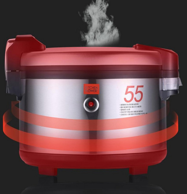 업소용 대형 전기밥솥 보온 밥통 식당 식혜 김밥집 국통, 1. 전기밥통_KJ-GB3000Z_55인용