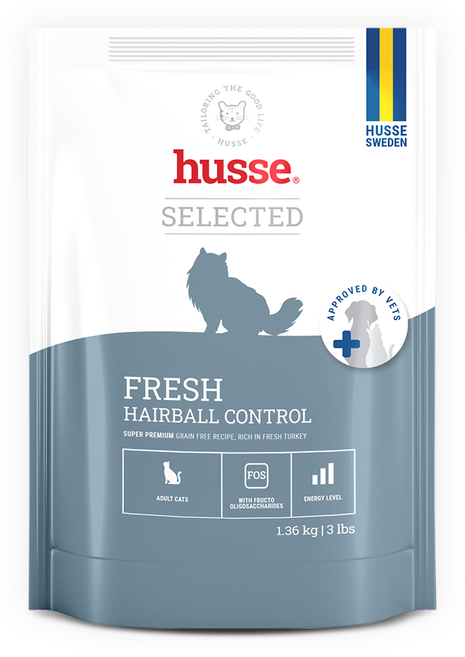 후새 고양이 헤어볼 & 알러지 케어 헤어볼 컨트롤, 1개, 1.36kg, 칠면조