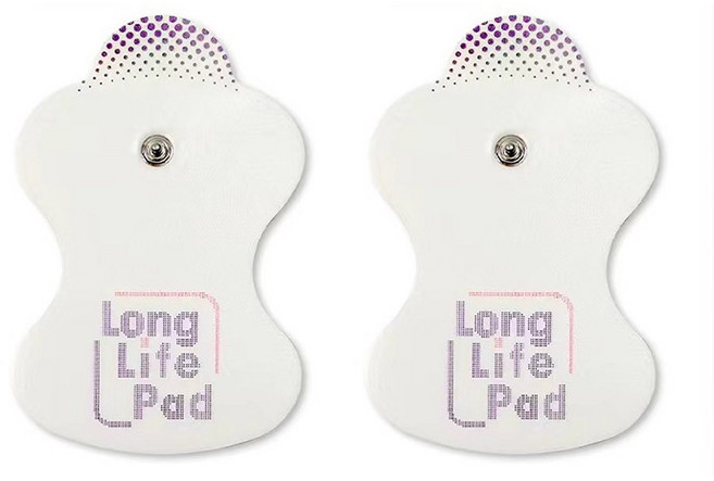 오므론 저주파 마사지기 리필 호환용 패드 2매, 화이트