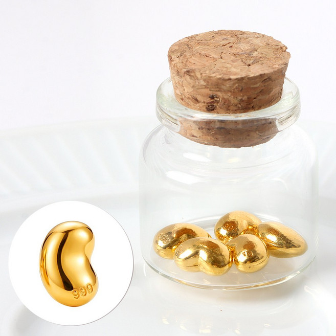 오로프 999 순금 오브제 콩