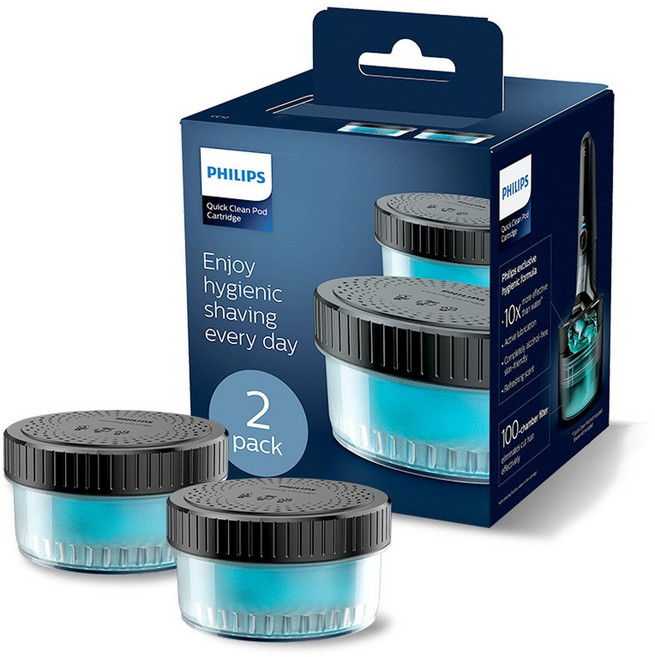 필립스 무선 클렌징 팟 세척 카트리지 세정액 2개입, Cc12/51(새상품), Mono, 1개