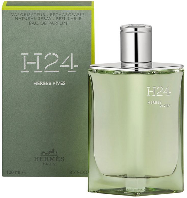 Hermes H24 Herbes Vives 愛馬仕綠動淡香精, 1個, 100ml, 100ml
