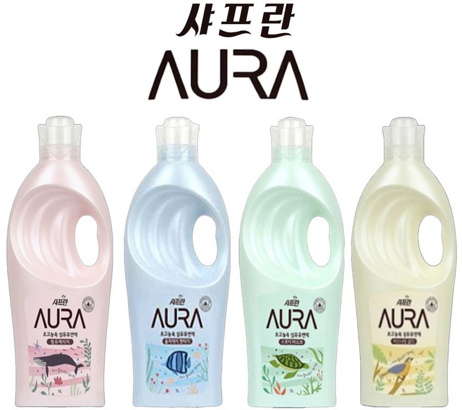 샤프란 아우라 1리터 스모키머스크 미드나잇골드 홀리데이판타지 윌유메리미 고농축 향수섬유유연제 오래가는 샤프란aura, 7개, 홀리데이판타지1L, 1L