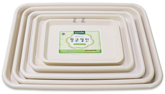 성신 프라이트 사각쟁반 -H 식당용 써빙쟁반, 1개