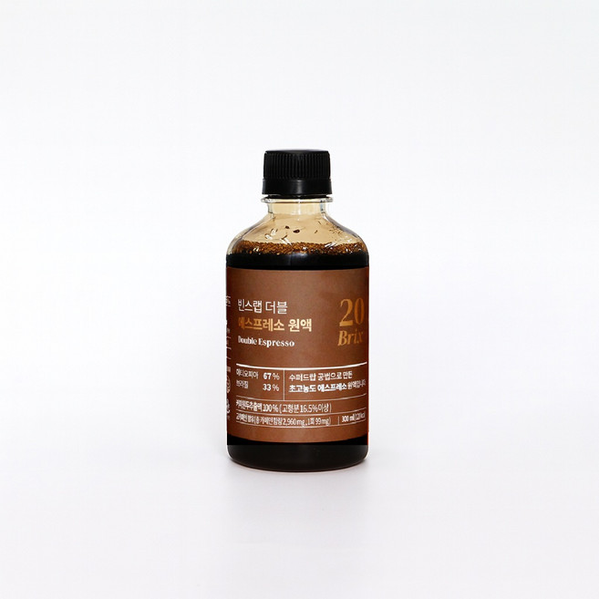 빈스랩 더블에스프레소 커피원액, 300ml, 1개입, 1개