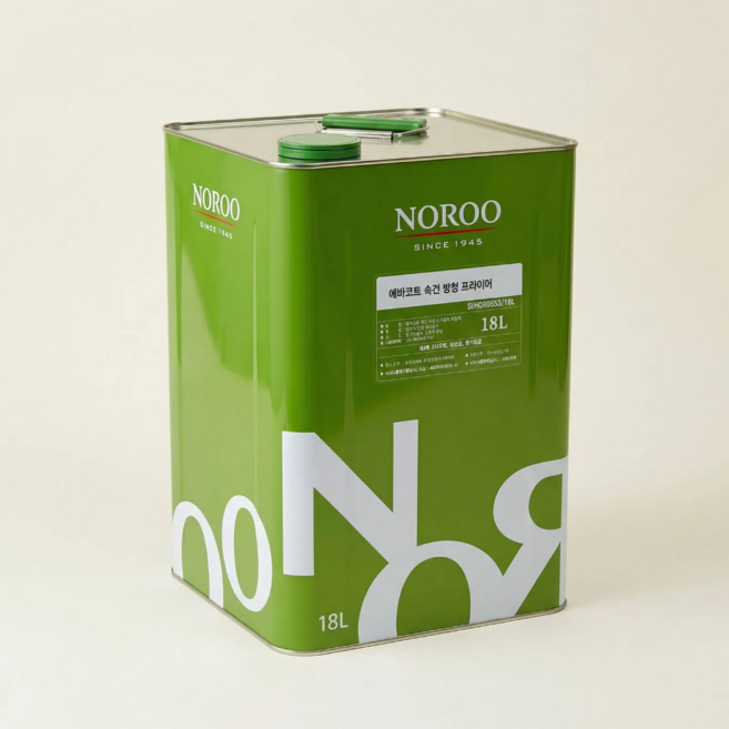 노루페인트 속건 방청프라이머 무광 / 철재 녹방지, 적갈색, 18L, 1개