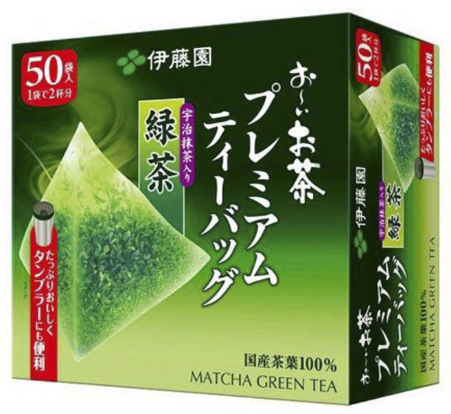 ITO EN 伊藤園 宇治抹茶茶包, 1盒, 50入, 1.8g