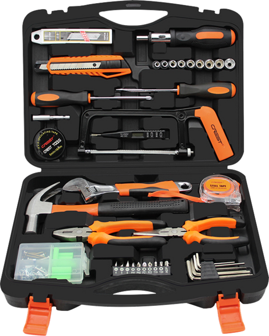 지겐 가정용 수공구 세트 108p 39종 멀티 다용도 공구세트, 1세트