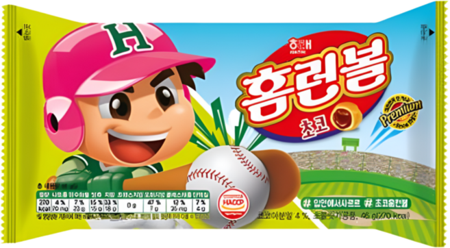 해태 제과 홈런볼 초코, 164g, 1개