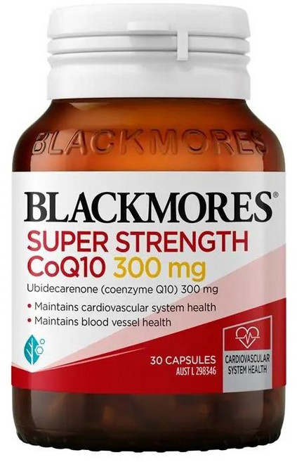 호주 블랙모어스 Blackmores CoQ10 슈퍼 스트렝스 코큐텐 300mg, 6개, 30정