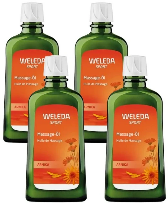 독일 내수용 벨레다 Weleda 아르니카 스포츠 마사지 오일 Arnica Massage Oil, 100ml, 4개 - 쿠팡