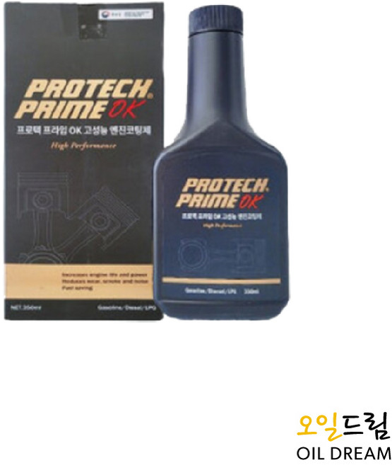 프로텍 프라임 고성능 엔진코팅제 첨가제 엔진보호, 프로텍프라임350ml, 1개