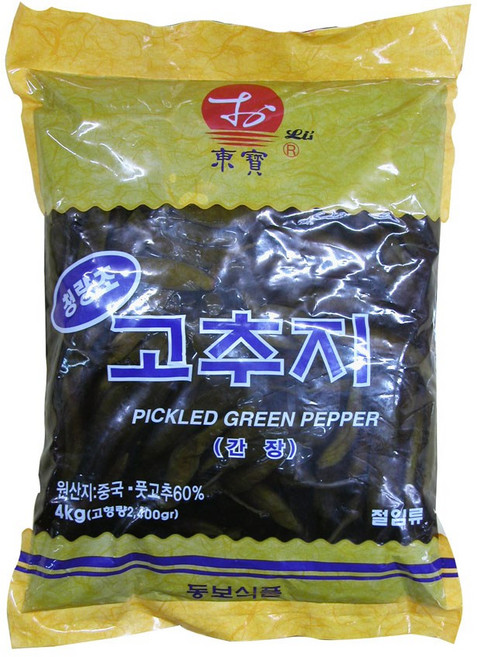 동보식품 동보 간장 청량초 고추지 4Kg 4개 이강산닷컴