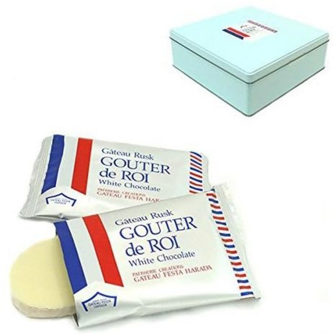 초콜릿 가토 페스타 하라다 구떼 드 로와 화이트 간편 대형 봉지 W5 10개입 1팩