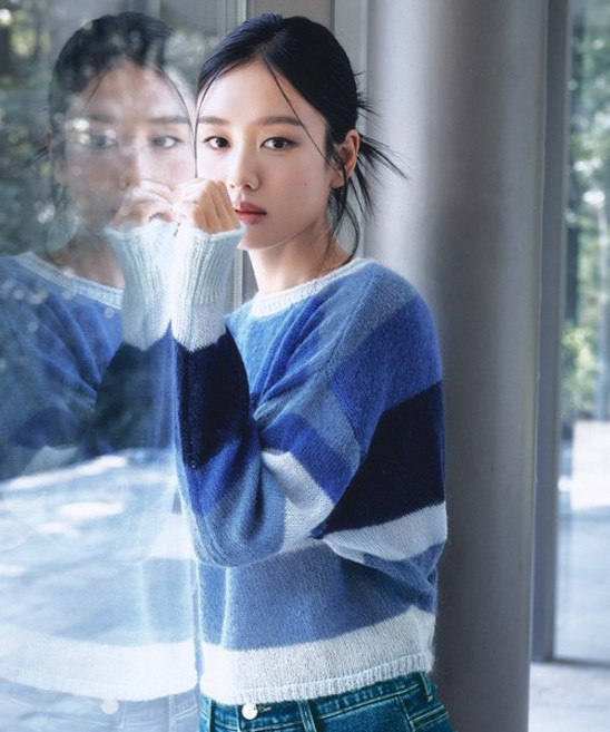 셀렙샵에디션 CELEBSHOP EDITION 25FW 모헤어 멀티그라데이션 풀오버 2062557241 949091