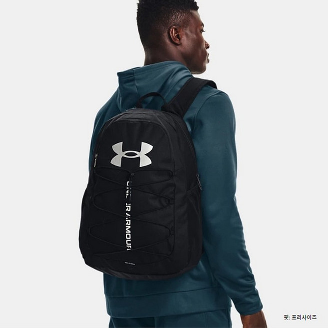 언더아머 underarmour 남여공용 UA 허슬 스포츠 백팩 1364181-001, OSFM(FREE), 투명(960)