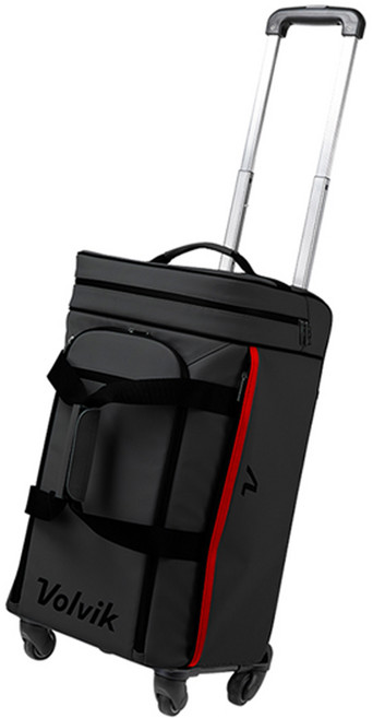 볼빅 바퀴 휠 보스턴백 스포티 라인 경량 골프가방 남녀공용, 블랙