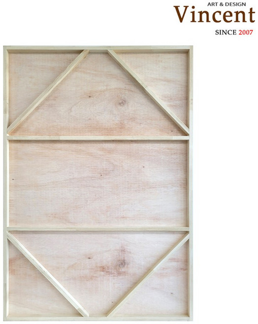 나무판넬 동양화 민화 화구용 캔버스판넬 주문제작 60호 기본형, 판넬(2.6cm) P형+면천