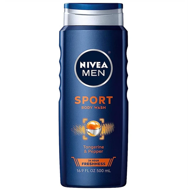 니베아 남성 스포츠 바디 워시 500ml, 1개 - 쿠팡