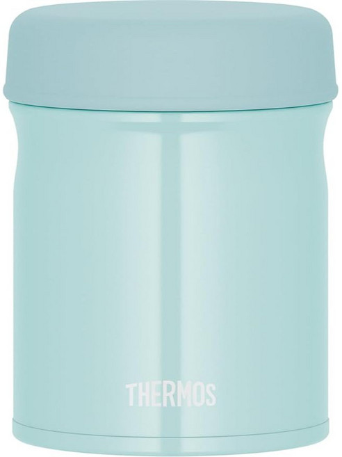 Thermos 膳魔師 JEB-300 不銹鋼真空保溫燜燒罐 食物罐 保溫瓶 保溫杯 悶燒罐 可放洗碗機清洗, 1個, 300ml淺藍色