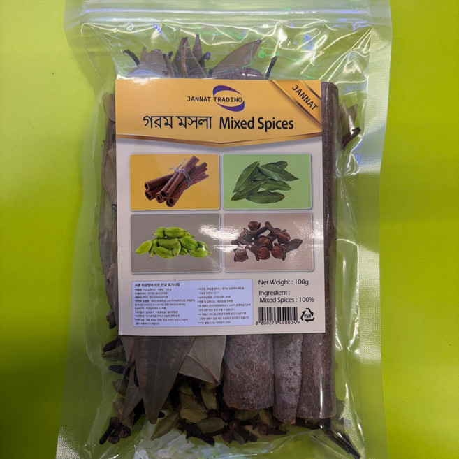 Mixed Spices 믹스 스파이스 천연 향신료 혼합 향신료 100g, 1개