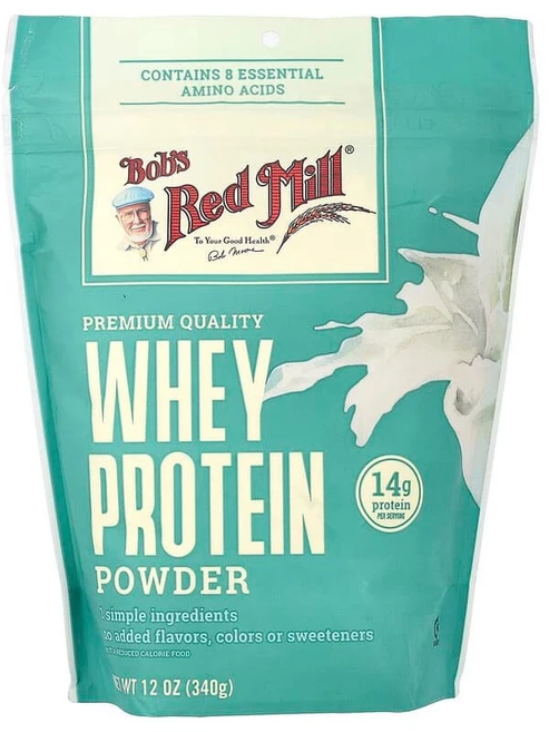 Bob's Red Mill 훼이 단백질 농축물 12 온스 (340 g) Mill (밥스 레드 밀), Bob's Red Mill, 훼이 단백질 농축물, 12, 1개, 340g - 쿠팡