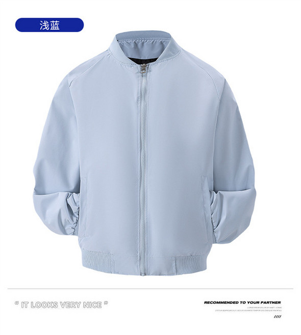 【美式復古】棒球服 飛行員夾克 夾克男 外套男 春秋外套 純色百搭 寬鬆廓形 水洗做舊 街頭休閒穿搭