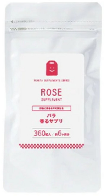 먹는향수 장미 구취제거 360정 1개 일본 6개월분