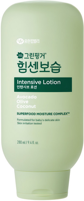 그린핑거 힘센보습 인텐시브 바디로션, 280ml, 1개