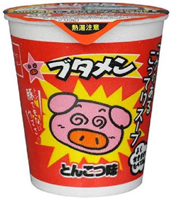 부타멘 우마멘 매운 해산물 맛 35g 15pcs 미니 컵라면, 1박스