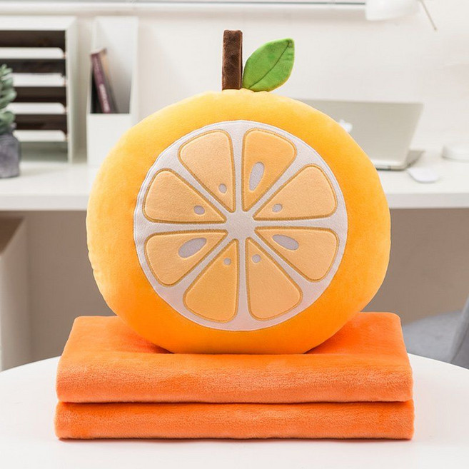 필로우 퀼트 이중용 접이식 에어컨 담요 자동차 내부 쿠션 쓰리인원 오피스 낮잠 공예품입니다, 4, 1개