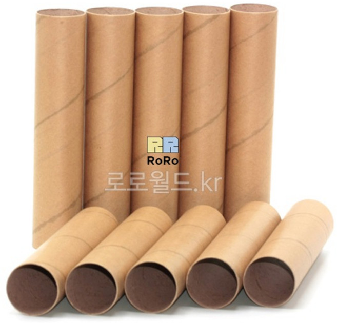 긴 휴지심 10개 (40x200mm)/과학 실험 키트 교구 도구 만들기, 1세트