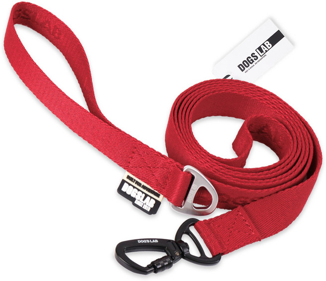 독스랩 강아지 리드줄 핸즈프리 산책줄, 1개, 칠리 페퍼