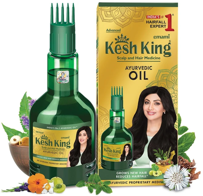 Kesh King Scalp and Hair Medicine Ayurvedic Oil | Reduces Hair Fall Promotes New Hair Growth 100 ml, 1개, 300ml - 쿠팡
