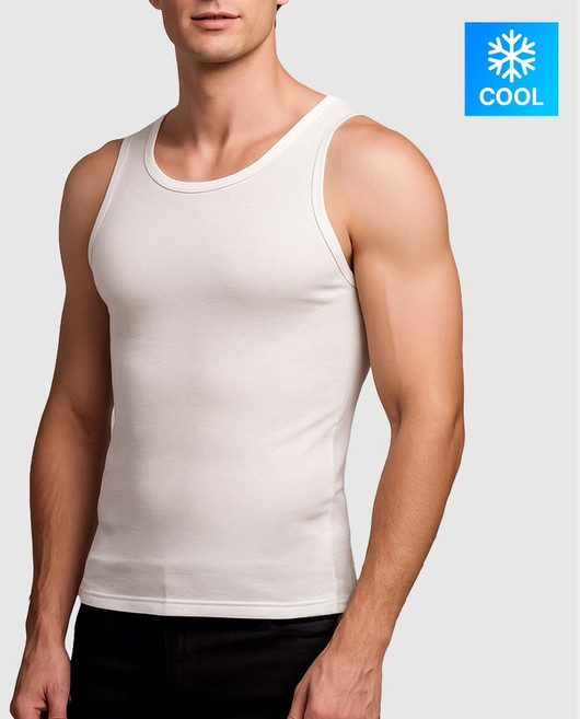 앤 왁스 남자 보정 나시 뱃살 배쏙티 에어쿨 민소매 나시티 웨어