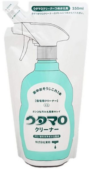 우타마로 액상 빨래비누 리필 350ml, 1개