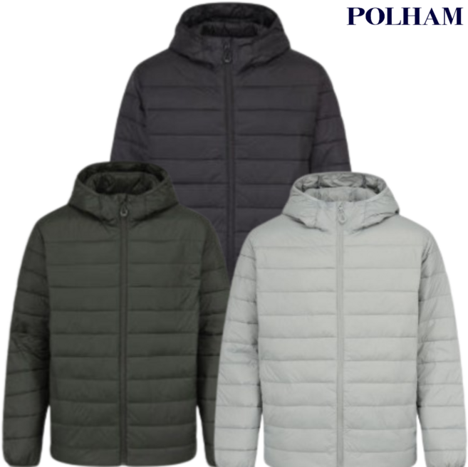 (국내매장판) 폴햄 남녀공용 패딩 후드자켓 캐주얼 패션 데일리 출퇴근점퍼 간절기부터 겨울까지 한파 등산 트레킹 캠핑 하이킹 런닝 운동 아우터