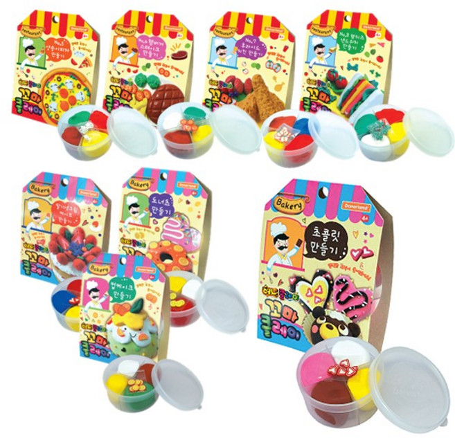 도너랜드 꼬마클레이 8종세트, 1개, 1개, 혼합