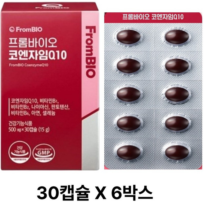 프롬바이오 코엔자임Q10, 60정, 3개
