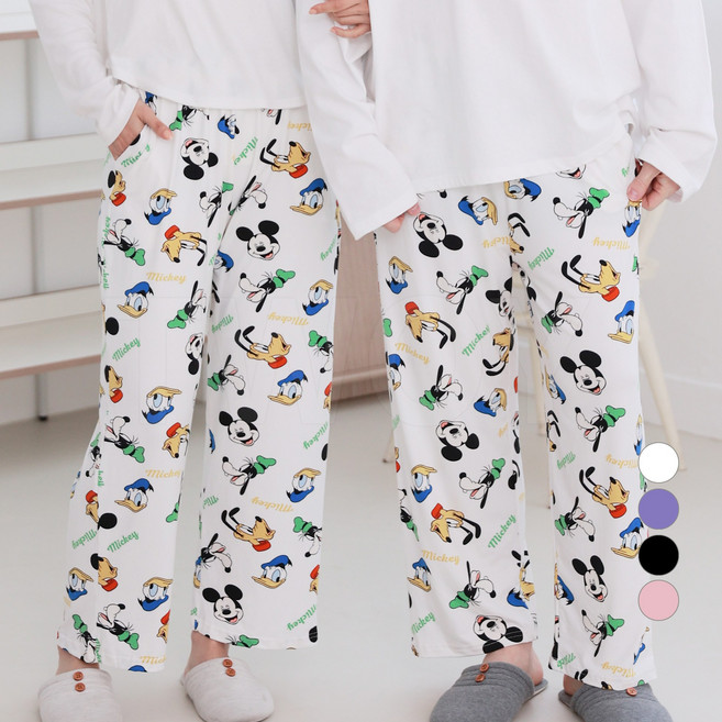 투와이 디즈니 남녀공용 피치 잠옷 바지 DG184