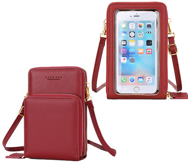 스마트폰 터치 미니 핸드폰 케이스 가방 크로스 백